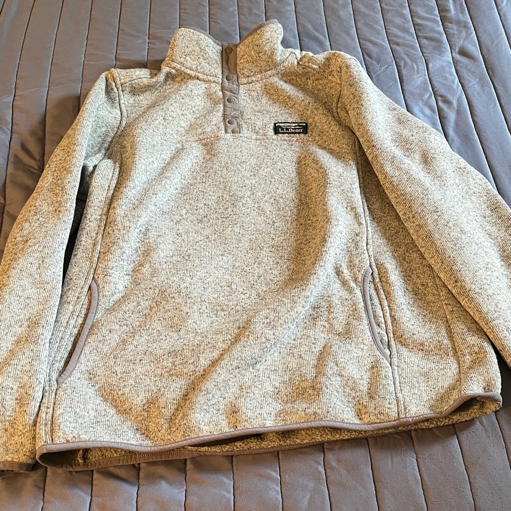 Women's L.L.Bean Sweater Fleece Pullover